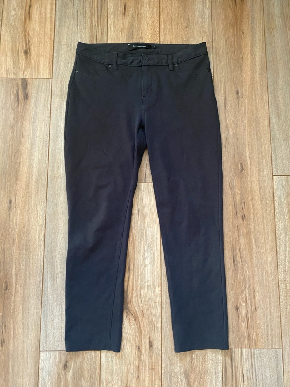 Calvin Klein Jeans Black Women's Straight-Leg Jeans